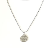 Christian Gift, The Lord Has Redeemed Us, Isaiah 43:1 Christian Necklace, We Are His Necklace, Son Necklace Scripture Gift, Christian Gift