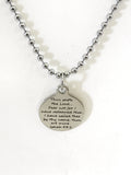 Christian Gift, The Lord Has Redeemed Us, Isaiah 43:1 Christian Necklace, We Are His Necklace, Son Necklace Scripture Gift, Christian Gift
