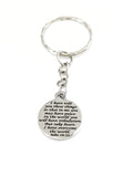 Christian Keychain, I Have Told You These Things Bible Verse, Christian Gift Keychain, Christian Charm, John 16 33 Bible Verse Keychain
