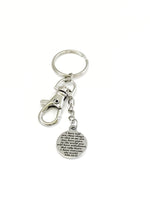 Christian Purse Clip, Christian Keychain, Keyring Clip, I Have Told You These Things Purse Clip, Christian Gift, John 16 33 Purse Charm