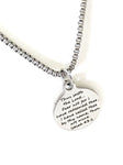 Christian Son Gift, We Are Redeemed Bible Verse, Isaiah 43 1 Charm, Christian Son Necklace, Bible Verse Gift, Christian Man Gift