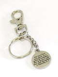 Christian Keychain Gift, Spirit of Power Keychain, 2 Timothy 1 7 Clip On Keyring, Bag Charm, Purse Clip, Keychain Charm, Bible Verse Gifts