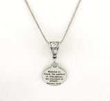 Rejoice In Hope Necklace, Christian Necklace, Scripture Necklace, Scripture Gifts, Christian Jewelry, Christian Gifts For Her, Daughter Gift