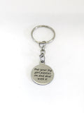 Big Girl Panties Keychain, Put Your Big Girl Panties On And Deal With It, Funny Girlfriend Gift, Motivational Quote, Success Quote