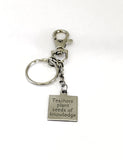 Teacher Gift, Teachers Plant Seeds of Knowledge Keychain, New Teacher Gift, Teacher Graduation Gift, Back To School, Gift For Teacher