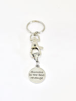 Success Gifts, Success Keychain, Success Is The Best Revenge, Motivating Gifts, Inspiring Gifts, Success Quotes, Inspiring Success