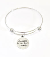 Inspiring Gifts, Inspiring Success, Inspiring Quote, Success Is The Best Revenge Bracelet, Daughter Gifts, Gifts For Her, Success Quote