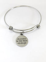 Inspiring Gifts, Inspiring Success, Inspiring Quote, Success Is The Best Revenge Bracelet, Daughter Gifts, Gifts For Her, Success Quote