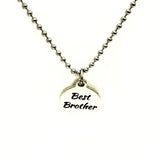 Brother Gift, Best Brother Necklace, Gift For Brother, Brother Jewelry, Gift From Sister, Best Brother Gifts, Gift From Little Brother