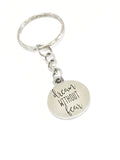 Motivating Gift, Dream Without Fear Keychain, Daughter Gift, Encourage Her Dreams, Daughter Keyring, Gift For Her, Entrepreneur Gift