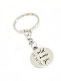 Motivating Gift, Be Bold Be Brave Be You Keychain, Daughter Gift, Success Quote, Daughter Keyring, Gift For Her, Entrepreneur Gift