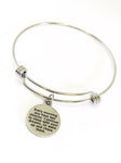 Motivating Gift, Every Morning You Have Two Choices Bracelet, Success Quote, Motivating Jewelry, Daughter Gift, Chase Your Dreams Bangle