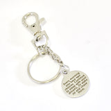 Motivating Keychain Gift, Every Morning You Have Two Choices, Clip On Keyring, Purse Clip, Keychain Charm, Encouraging Gift, Chase Dreams