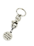 Keychain Gift, Success Keychain, Don’t Look Back You’re Not Going Way Keychain, Motivating Gift, Encouraging Gift, Success Gift For Her