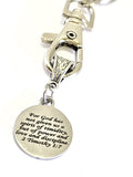 Keychain Gift, Motivating Gift, Spirit of Power Keychain, 2 Timothy 1 7, Bible Verse Quote, Encouraging Gift, Power Not Timidity