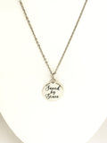 Saved By Grace Necklace, Christian Gift, Christian Necklace, Saved By Grace Jewelry, Ephesians 2 8 Necklace, Saved By Grace Baptism Gift