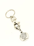 Keychain Gift, Trust In The Lord Keychain, God Will Direct Your Paths Keychain, Proverbs Christian Gift, Motivation Gift, Tough Times Gifts