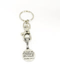 Keychain Gift, He Heals The Brokenhearted Keychain, Psalms 147 3 Keychain, Christian Gift, Grief Sympathy Gift, Tough Times Gifts