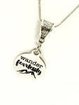 Traveler Gift, Wander Fearlessly Gift, Daughter Gift, Traveler Necklace, Travel Gift For Daughter, Encouraging Gift, Travel Motivation
