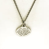 Christian Gift, For I Know The Plans I Have For You Necklace, Christian Jewelry, Jeremiah 29 11 Gift, Daughter Gift, Bible Verse Sympathy