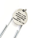 Bookmark Gift, For I Am About To Do Something New Bookmark, Encouraging Gift, Christian Bookmark Gift, Motivating Bookmark, Isaiah 43 19