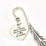 Bookmark Gift, The Best Moms Get Promoted To Grandma Bookmark, Grandma Bookmark, Grandma Announce, Gift For Grandma, Pregnancy Announcement