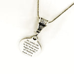 Infertility Gift, He Settles The Childless Woman Necklace, Infertility Necklace, Adoption Gift, Adoption Necklace, Infertilitty Support Gift