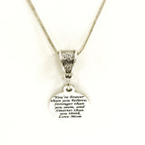 Daughter Gift, Braver Stronger Smarter Necklace, Love Mom Necklace, Gift For Daughter, Daughter Jewelry Gift, Daughter Necklace Gift