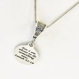 Christian Jewelry, For I Am About To Do Something New Necklace, Christian Necklace, Scripture Jewelry, Christian Gift, Bible Verse Jewelry