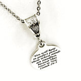 Christian Gift, You Will Keep In Perfect Peace Necklace, Christian Jewelry, Isaiah 26 3 Gift, Daughter Gift, Christian Woman Gift