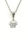 Christian Gift, You Will Keep In Perfect Peace Necklace, Christian Jewelry, Isaiah 26 3 Gift, Daughter Gift, Christian Woman Gift
