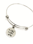 No Mud No Lotus Bracelet, Encouraging Jewelry, Daughter Gift, Encouraging Gift, Sympathy Gift