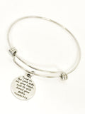 Trust In The Lord With All Your Heart Bracelet, Scripture Bracelet, Christian Bracelet, Daughter Gift, Customizable Gift, Bible Verse Gift