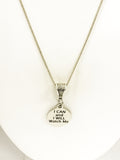 Motivation Gift, I Can And I Will Watch Me Necklace, Daughter Motivation Gift, Motivation Jewelry Necklace, Direct Sales Team, Downline Gift