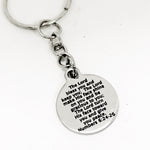 Christian Gift, Scripture Blessing, The Lord Bless You And Keep You Keychain, Christian Keychain Gift, Christian Charm, Scripture Gift