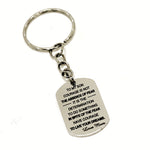 Gift From Mom, Son Gift, Have Courage, Live Your Dreams, Love Mom, Keychain Gift, Son Keychain Gift, Son Valentine, New Car Gift For Son
