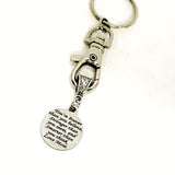 Keychain Gift, Braver Stronger Smarter Keychain, Love Mom Keychain, Gift For Son, Gift For Daughter, Braver Than You Believe Keychain