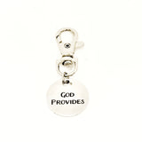 Bag Charm, God Provides Clip, Gift For Son, Gift For Daughter, Gift From Mom, Bible Bag Charm Clip, Keychain Clip, Christian Bag Charm Gift