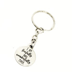 Christian Gift, Christian Keychain, I Am Fearfully And Wonderfully Made Keychain, Daughter Gift, Christian Charm, Religious Gift, New Car