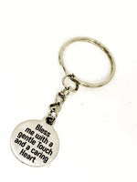 Nurse Gift, Nurse Prayer, Nurse Keychain, Bless Me With A Gentle Touch And A Caring Heart, Gift For Nurse, Nursing Student Gift