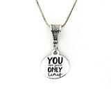 Encouraging  Gift, You Are Your Only Limit Necklace, Encouraging Jewelry, Encouraging Her, Gift For Her, Motivating Gift For Daughter