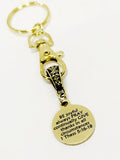 Christian Keychain, Be Pray Give Keychain, 1st Thess 5 Christian Charm Keychain, Be Joyful, Always Pray, Give Thanks, Christian Gift For Her