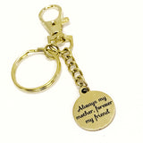 Mom Gift, Always My Mother Forever My Friend Keychain, Mom Keychain, Gift For Mom, Mother Gift, Mom Birthday Gift, Mother’s Day Gift