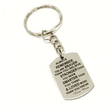 Gift From Mom, Always Remember, Braver Stronger Smarter Loved, Love Mom, Keychain Gift, Son Gift, Daughter Gift, New Car Gift