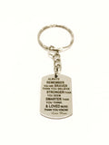 Gift From Mom, Always Remember, Braver Stronger Smarter Loved, Love Mom, Keychain Gift, Son Gift, Daughter Gift, New Car Gift