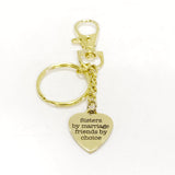 Sister In Law Gift, Stepsister Gift, Sisters By Marriage Friends By Choice, Stepsister Keychain, Sister In Law Keychain, Sister In Love Gift