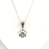 Nurse Gift, Nurse Necklace, Bless Me With A Gentle Touch And A Caring Heart Necklace, Nurse Jewelry, Gift For Nurse, Jewelry Gift