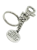 Positivity Gift, When It Rains, Look For Rainbows, When It’s Dark, Look For Stars Keychain, Keychain Gift, Positivity Quote, Sympathy Gift