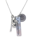 Baseball Mom Necklace, Baseball Mom Gift, Baseball Player Gifts, Senior Gifts, Graduation Gifts, Customizable Baseball Player Necklace