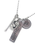Baseball Mom Necklace, Baseball Mom Gift, Baseball Player Gifts, Senior Gifts, Graduation Gifts, Customizable Baseball Player Necklace